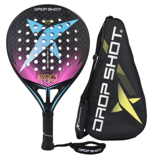 Raquette de Padel face 3D oligSoft Teach Rubber, raquette avancée, 3K, 12K2