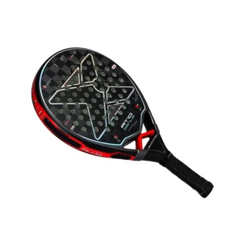 Raquette de Padel tennis Pala Padel Paddle, fibre de carbone, face souple2