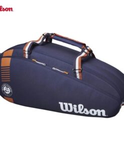 Sacs de padel tennis Roland Garros Tour 2023 Design, sac de raquette léger, poche pour chaussures