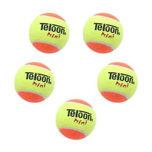 Balle de padel Lot De 5 MINI balles De Tennis professionnelles, Orange, Tennis De plage, Paddle